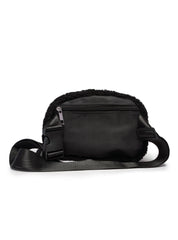 Black Crystal Belt Bag