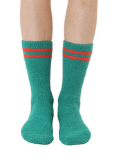 Jingle Fuzzy Crew Socks