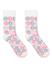 Smile Warm Plush Socks