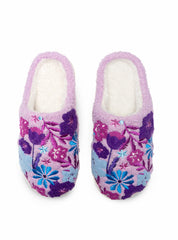 Purple Bloom Slippers